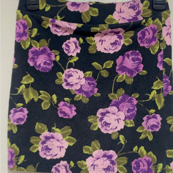 Forever 21 Purple and Black Mini Pencil Skirt - Picture 6 of 7